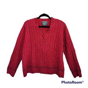 Woolrich Red Knit Sweater